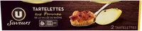 Dessert patissier pommes sur pâte croustillant