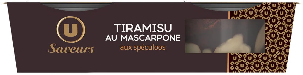 Tiramisu aux spéculoos 2x100g