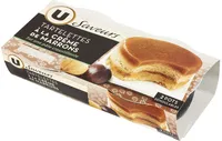 Tartelettes à la crème marron