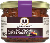 Sauce poivron et aubergine