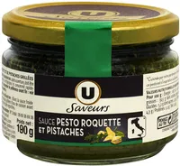 Sauce pistache et roquette