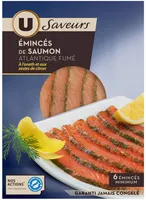 Emincés de saumon à l'aneth et saveur citron