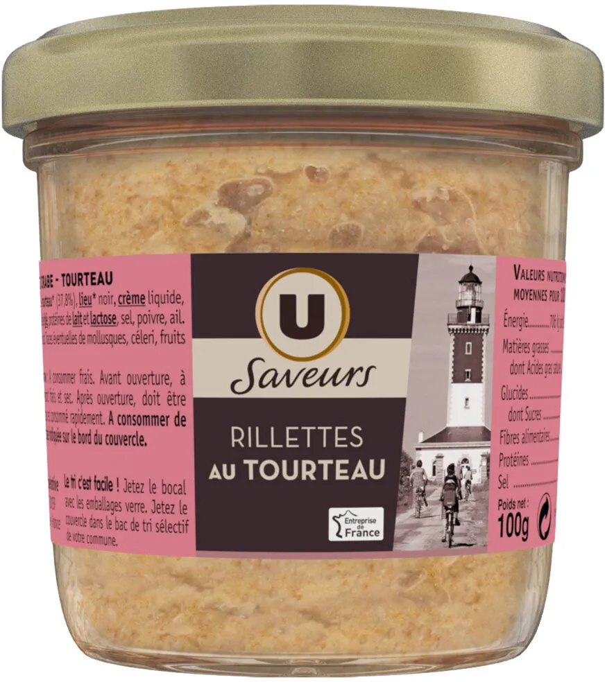 Rillettes au tourteau - Pot 100g