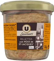Rillettes de noix de Saint Jacques à la bretonne pot de 100g