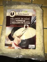Melange rapé pour fondue Savoyarde