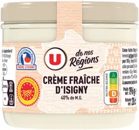 Crème fraîche épaisse AOP Isigny 40%MG - 20cl