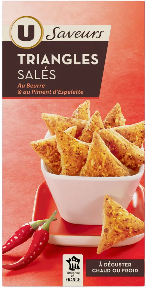 Triangles au piment d'Espelette