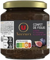 Confit de figues bocal en verre de 115g