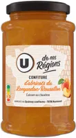 Confiture d'abricots récoltés dans le Languedoc-Roussillon ,pot de 315g