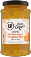 Confiture de clémentine et d'orange récoltées en Corse pot de 315g