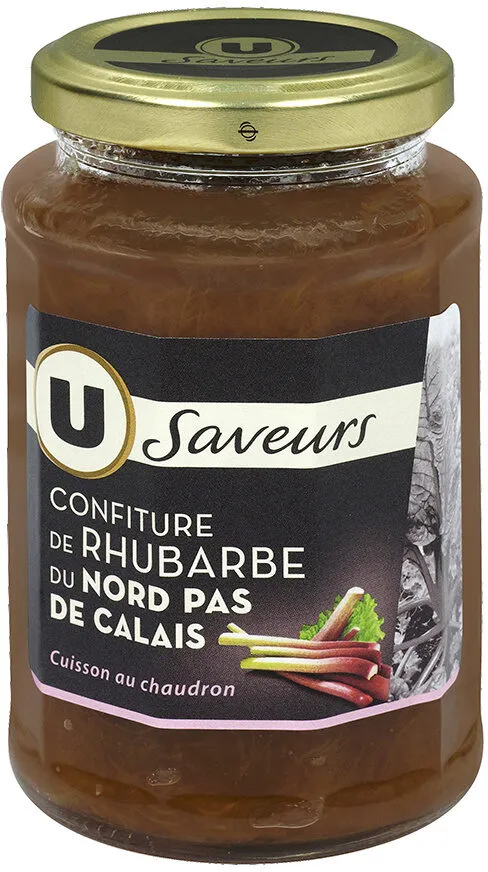 Confiture de rhubarbe du Pas de Calais