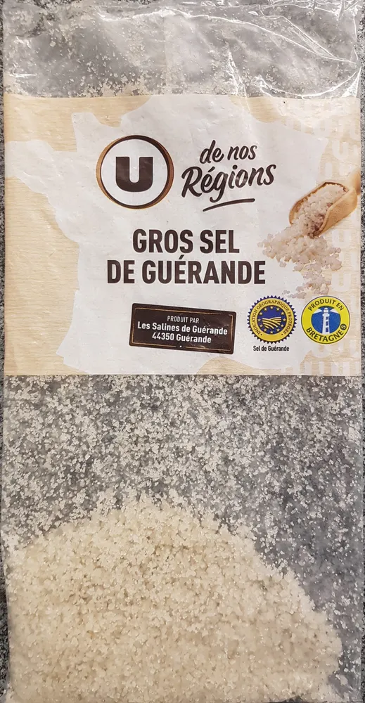Gros sel de Guérande - Sac 1kg
