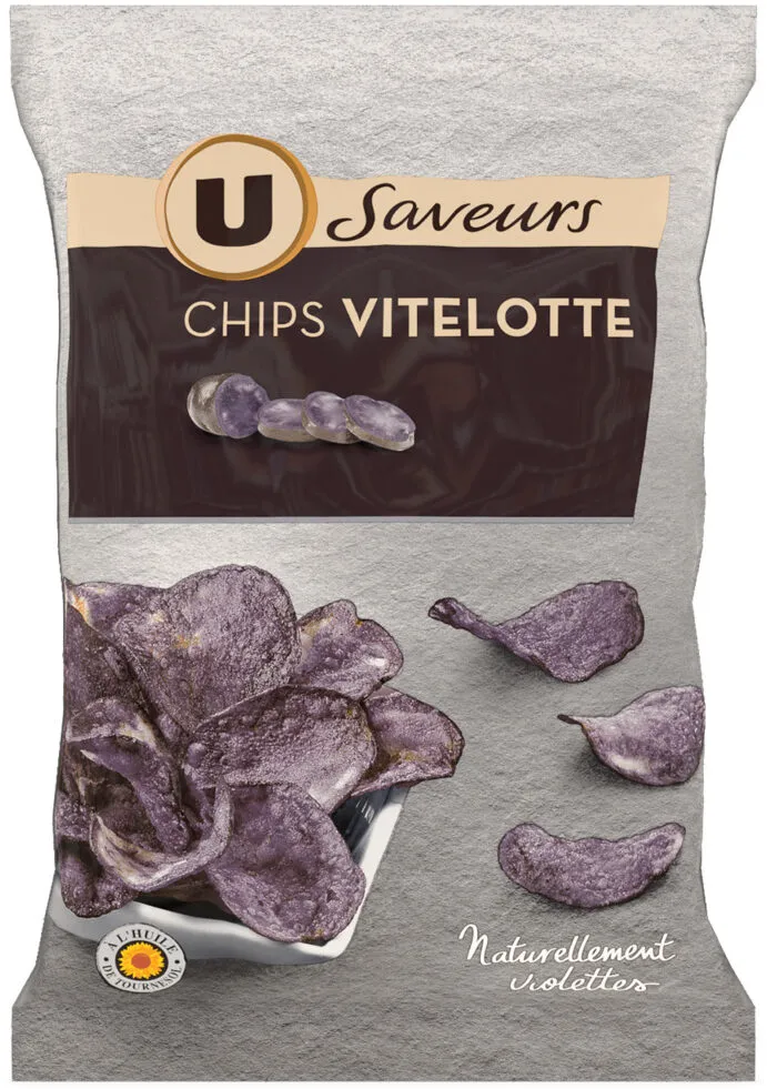 Chips vitelottes sachet de 125g