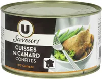Confit canard 4/5 cuisses tambourin SAVEURS