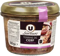 Terrine de cerf aux cranberries