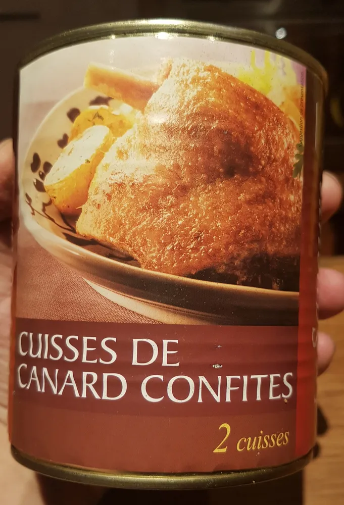 Cuisses de canard confites
