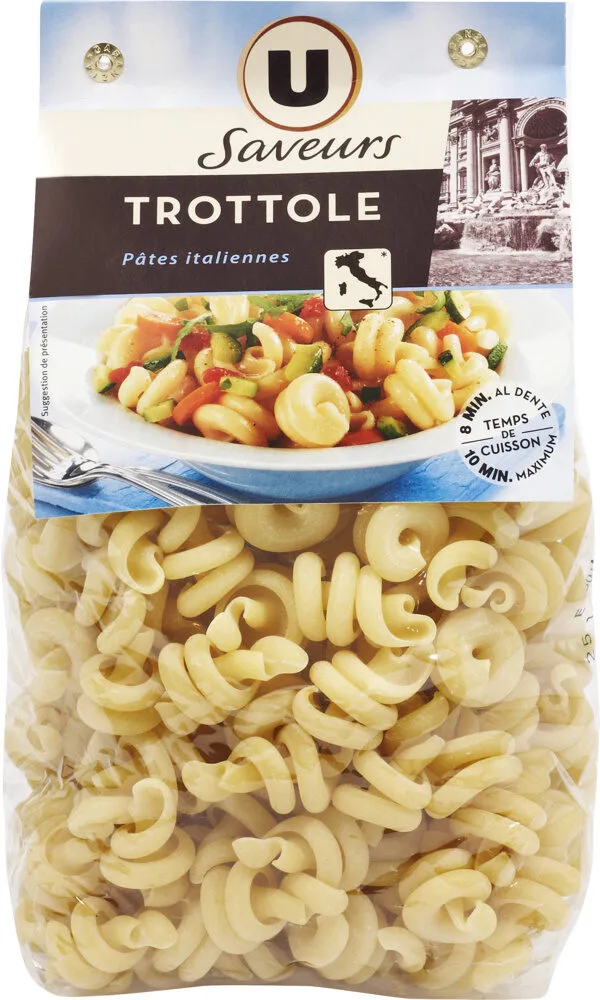 Pates trottole sachet de 500g