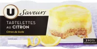 Tartelettes au citron de Sicile 2x80g