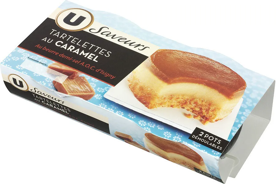 Tartelette au caramel 2x80g