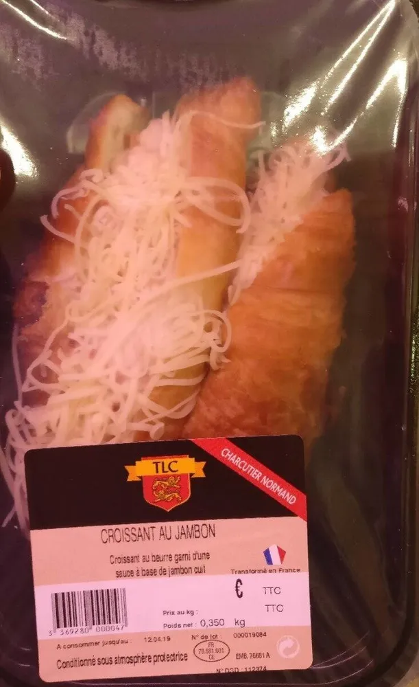 Croissant au jambon