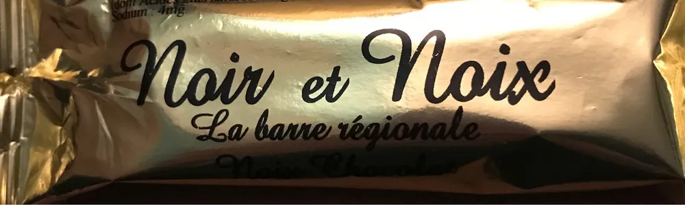 Barre chocolatée aux noix