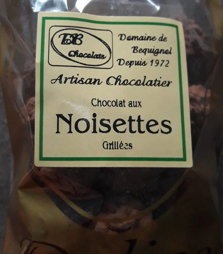Chocolats aux noisettes grillées