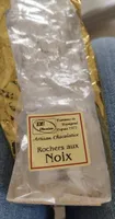 Rochers noir et noix
