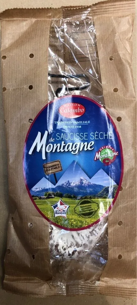 Saucisse Seche Courbe Montagne 250g Maison Colombo