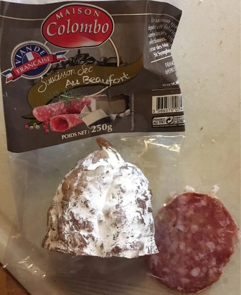 Saucisson sec au beaufort