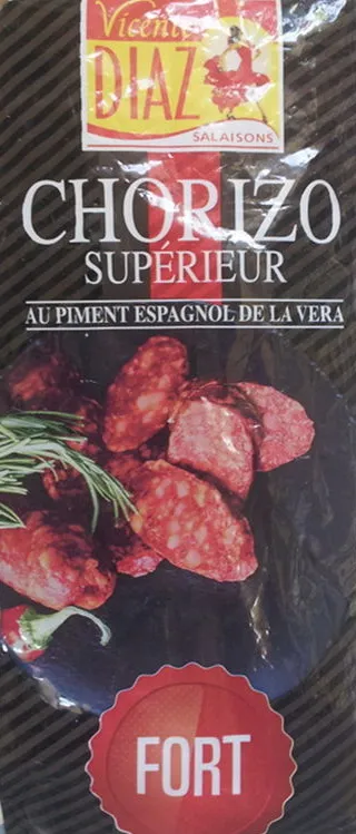 Chorizo supérieur au piment espagnol de la Vera - FORT