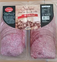 Salami fumée au bois de hêtre en tranches