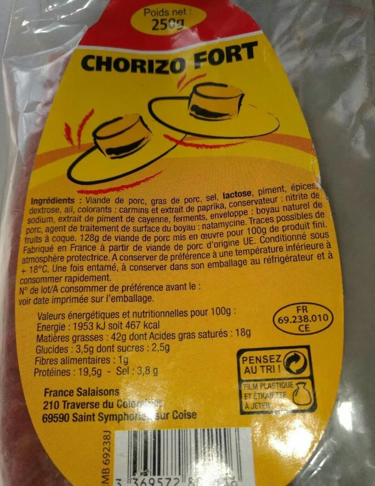 Chorizo fort
