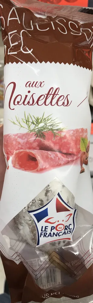 Saucisson Sec aux Noisettes