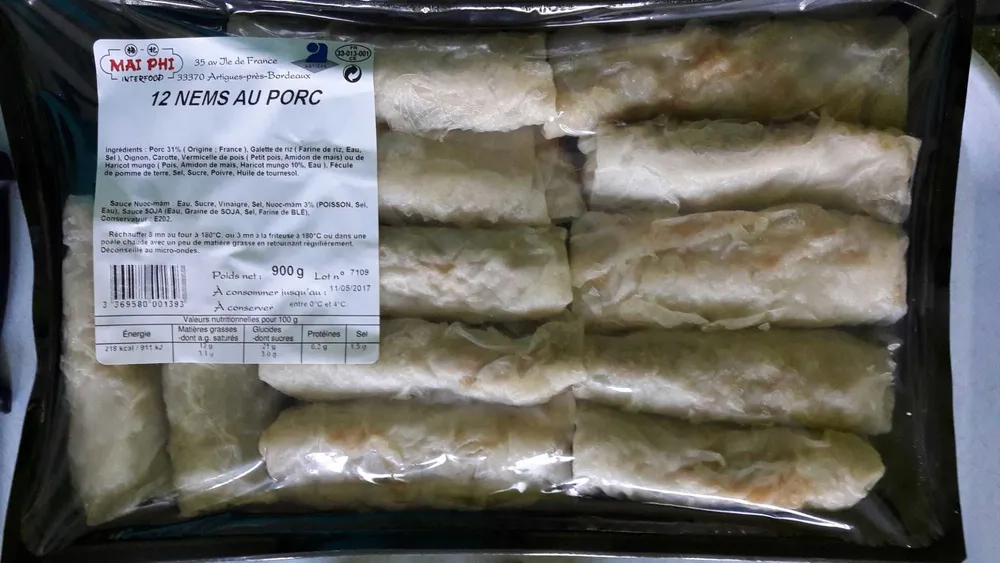 Nems au porc