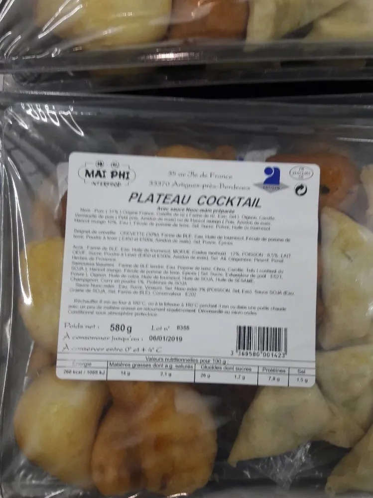 Plateau cocktail