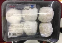 Perles de coco aux cacahuètes