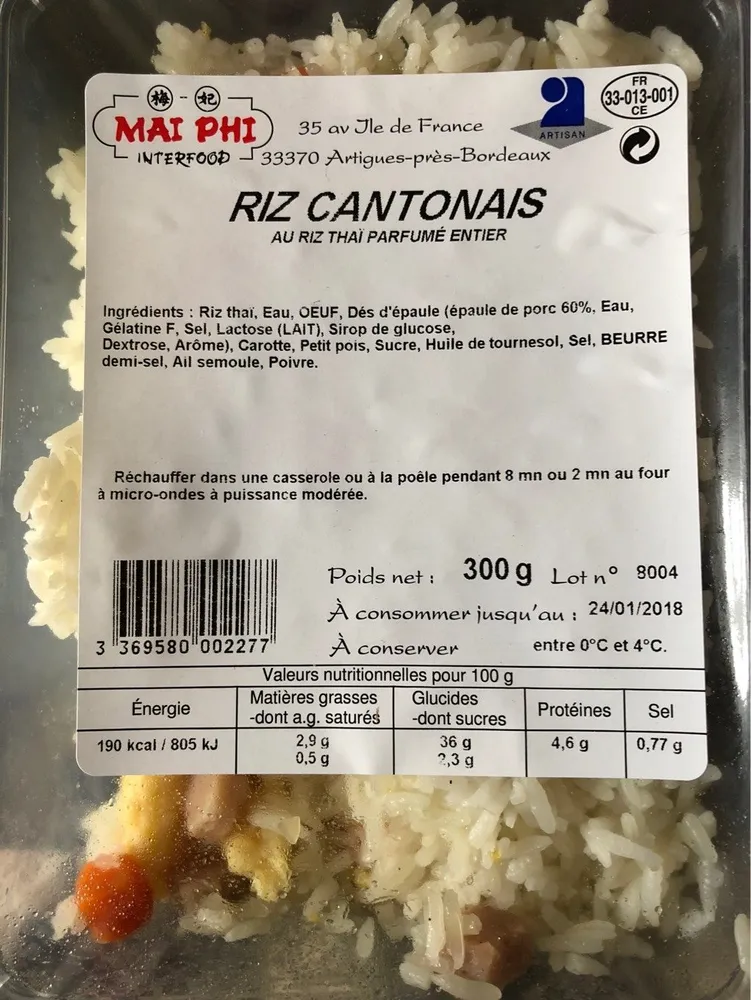 Riz cantonais