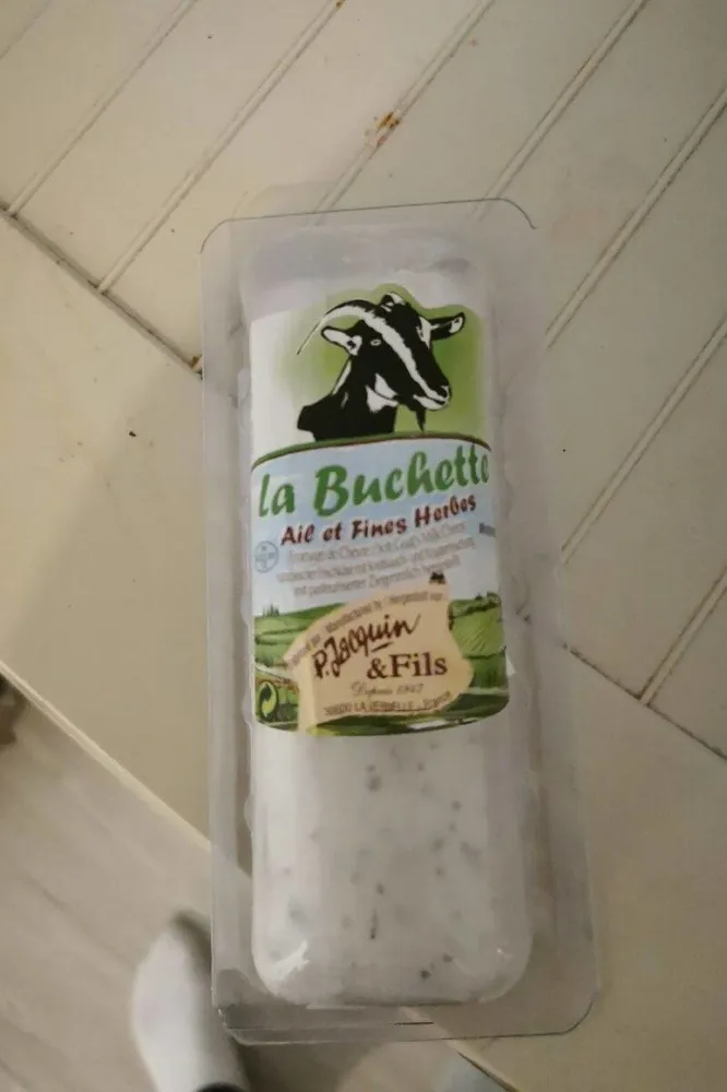 Bûchette de chèvre ail et fines herbes JACQUIN & FILS