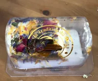 P. Jacquin & Fils Goat Log with Flower and Honey