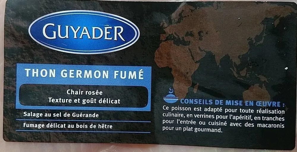 Thon germon fumé
