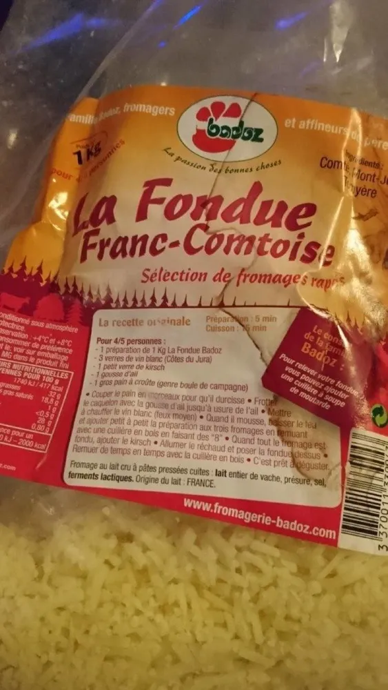 La fondue franc-comtoise
