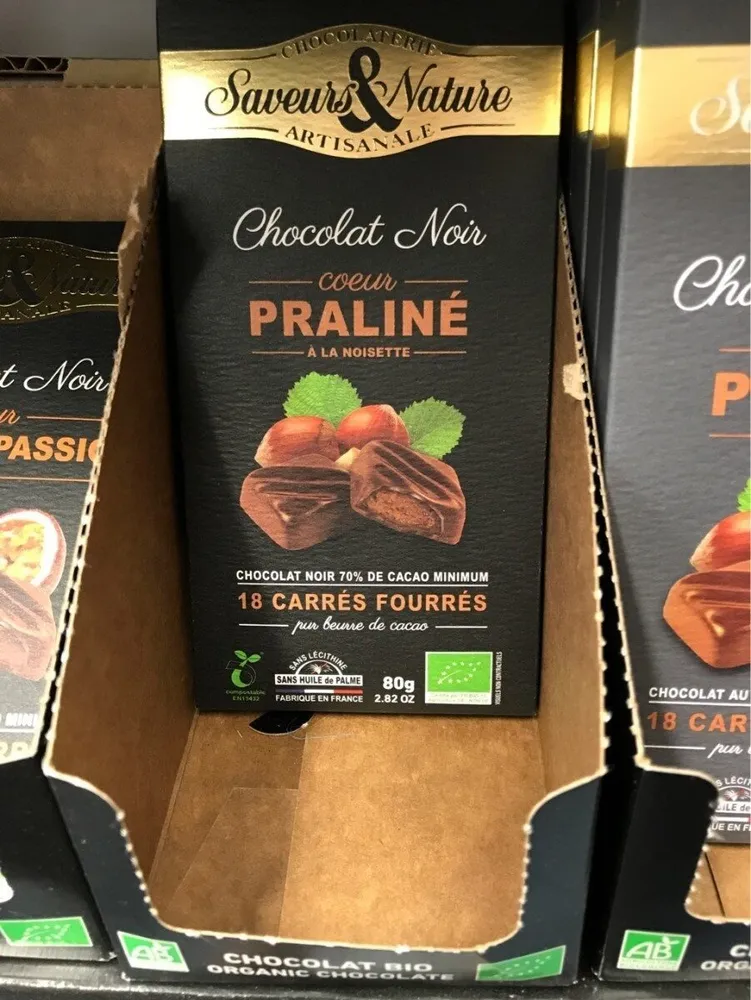 Coeur praliné noisette