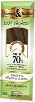 Chocolat noir 70% Sucre de fleur de coco