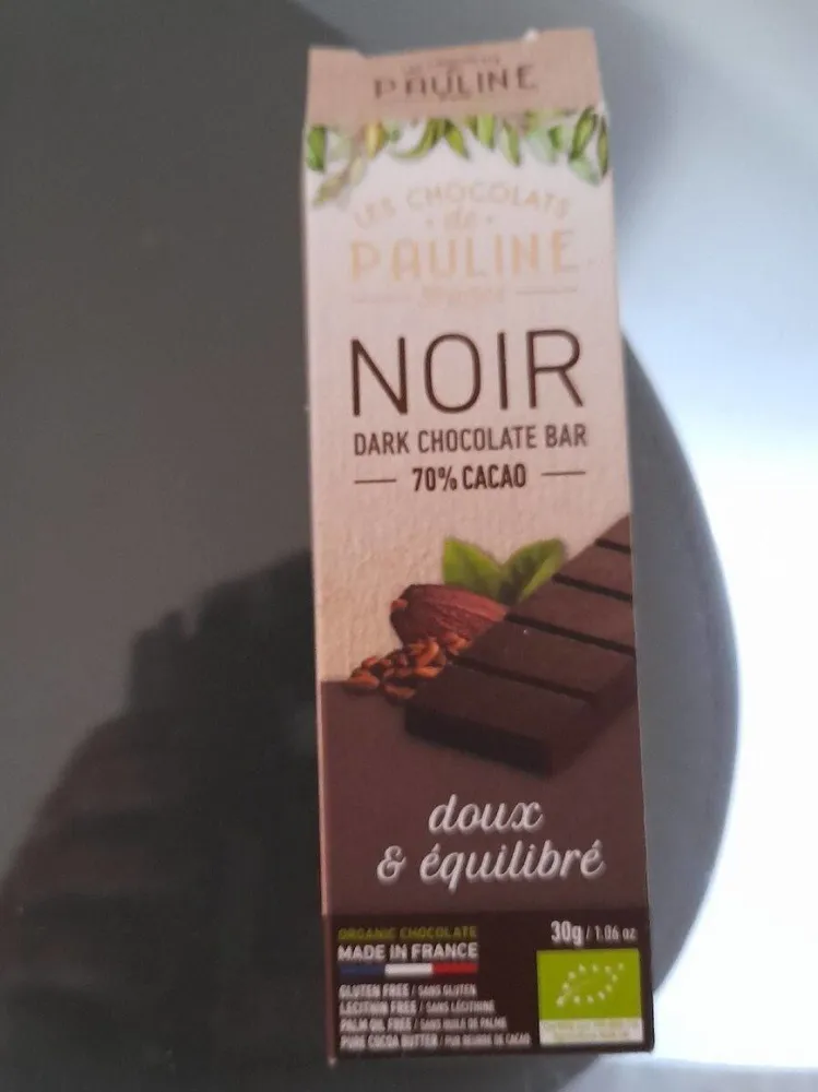 Dark chocolat noir
