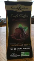 Oeufs truffes - Cocolat noir