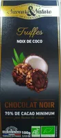 Truffes Coco Chocolat Noir