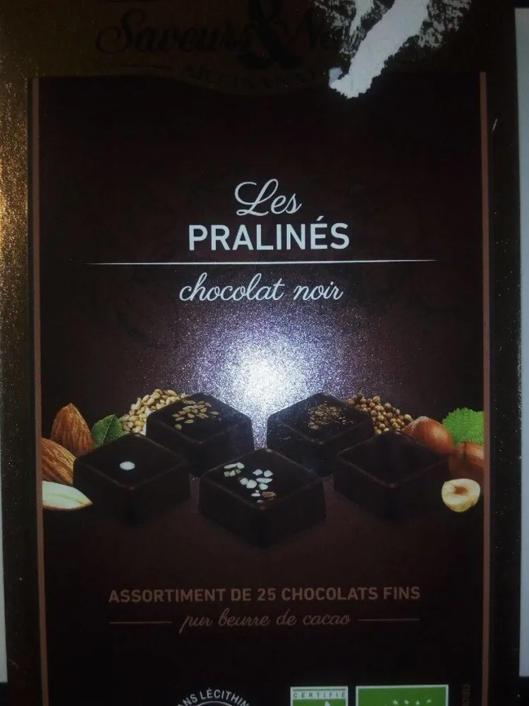 Assortiment de 25 chocolats fins