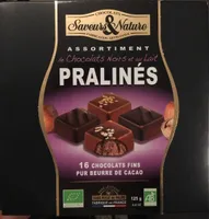 Coffret Assort Bonbons Choc Noir-lait 16 Choc