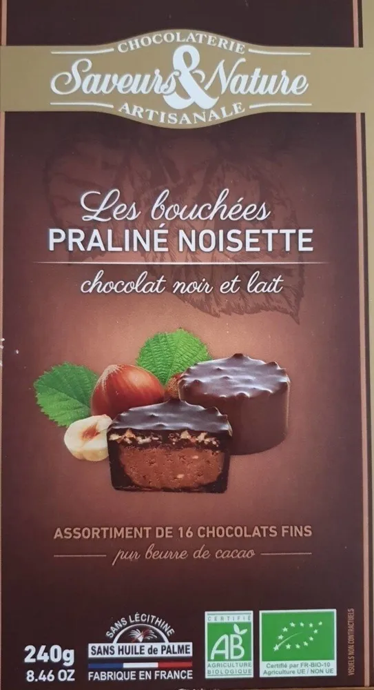 Les bouchées Praliné Noisette