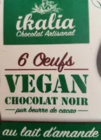 Oeuf vegan chocolat noir au lait d amande